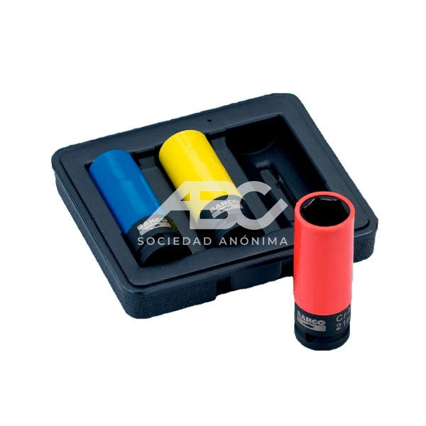 BOCALLAVED DE IMPACTO ESPECIFICOS PARA AUTOMOCION - MEDIDAS 17MM BAHCO BWSS12P3