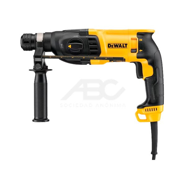 ROTOMARTILLO 800W 2.6J DE 3 MODOS: ROTACIÓN, ROTOPERCUTOR Y CINCELADO CON DET DEWALT D25133K-AR