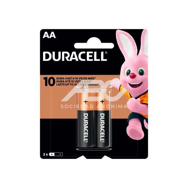 PILA DURACELL C&B ALCALINA AA BLISTER X 2UN 41333001005