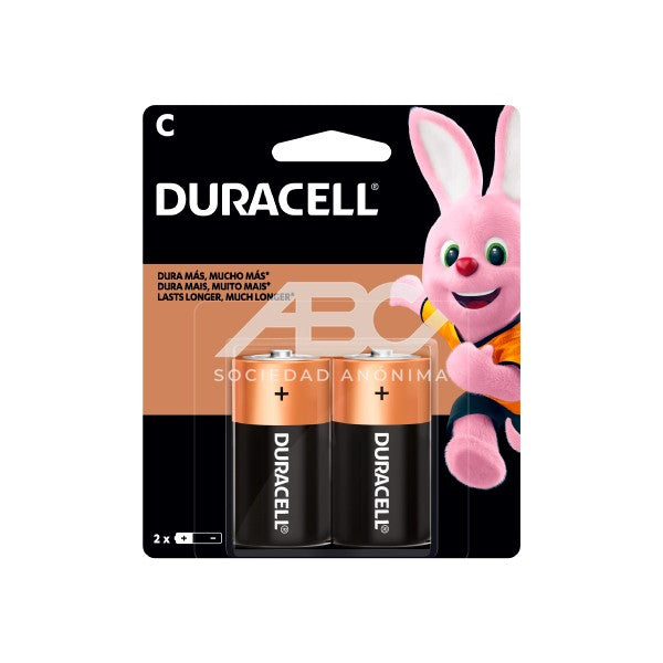 PILA DURACELL C&B ALCALINA C BLISTER X 2UN 41333000992