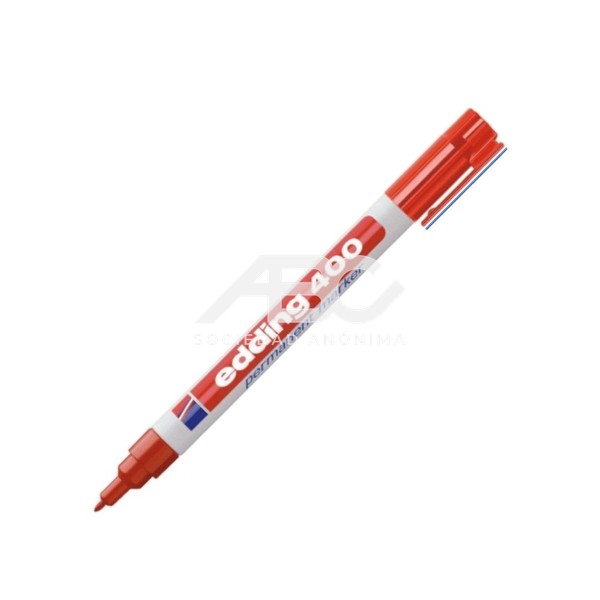 MARCADOR EDDING PERMANENTE E400, TRAZO FINO 188002 - PACK X10