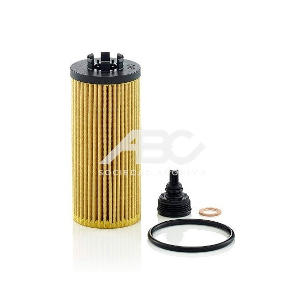 FILTRO DE ACEITE ELEMENTO/CARTUCHO SIN PIEZAS METALICAS MANN HU 6012 Z KIT
