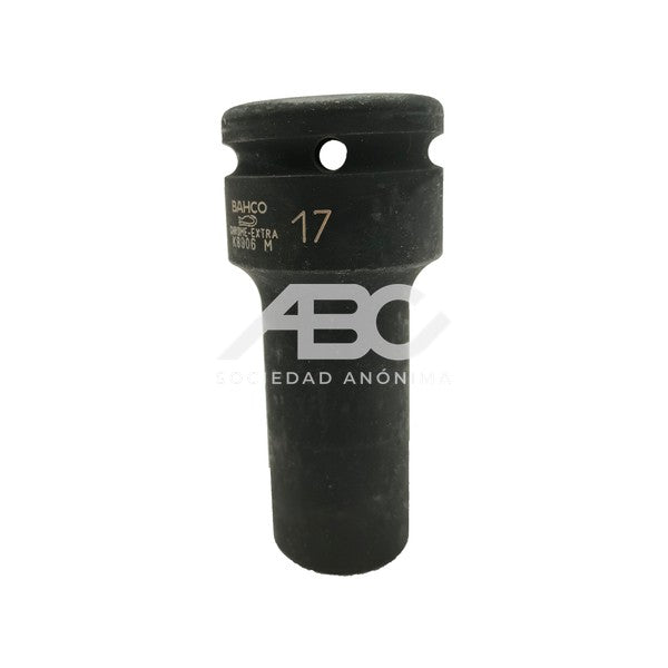 BOCALLAVES LARGOS DE IMPACTO 3/4" CON PERFIL HEXAGONAL MÉTRICO Y ACABADO FOSFATADO SERIE LARGA BAHCO K8906M-17
