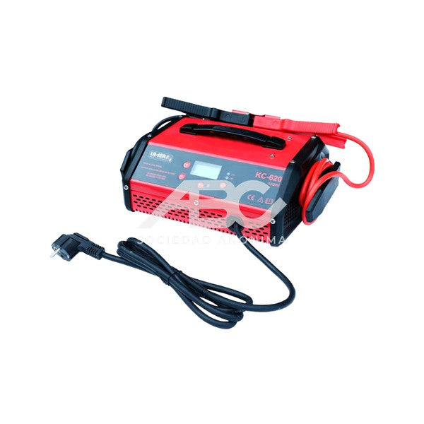 CARGADOR / ARRANCADOR DE BATERIAS 30/200 AMP 12V-24V LASER KC-320