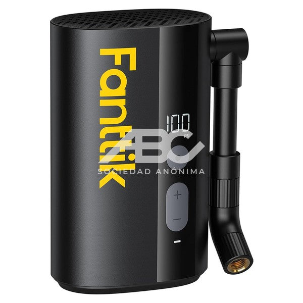 INFLADOR FANTTIK X9 ACE MINI S PARA BICICLETA, BOMBA DE INFLADO RÁPIDO DE 32 S CON CALIBRE LFANT00001