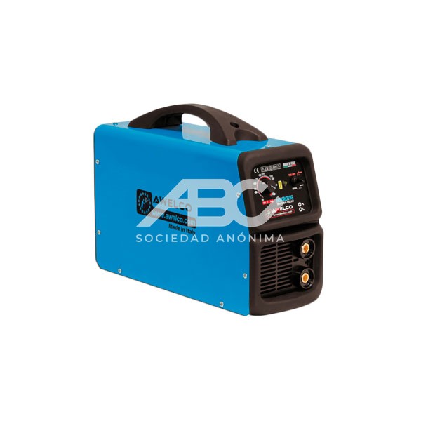 SOLDADORA INVERTER PARA COSTURAS CON ELECTRODOS RUTILICOS Y BASICOS EN MODO MMA Y CON GAS AWELCO MIKROTIG 200