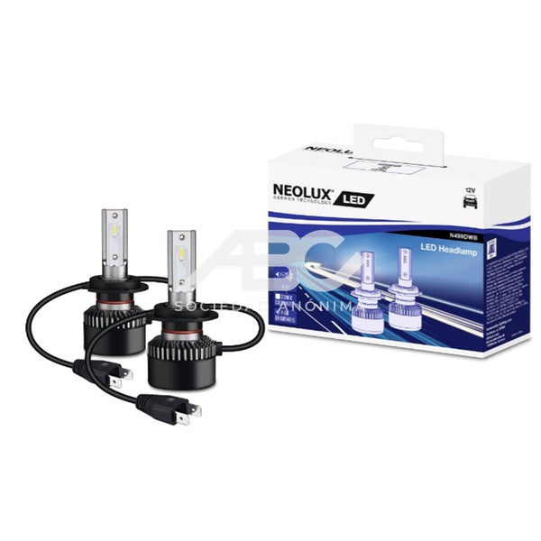 LÁMPARAS LED 12V 18W PX26D DE DISEÑO SOFISTICADO COMPUESTA DE LED, CASQUILLO NEOLUX N499DWB - 7016193 - PACK X2