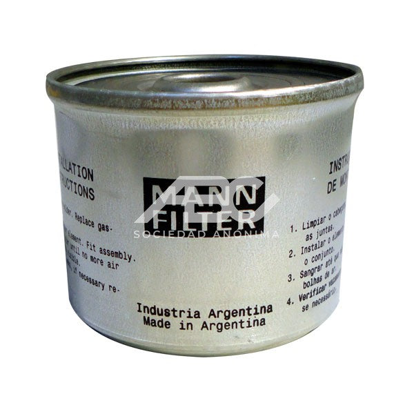 FILTRO DE COMBUSTIBLE (RAP917) AGRALEDEUTZ DEUTZ AG (ENGINES) GROSSPAL JOHN DEERE MANN P 917/3 X