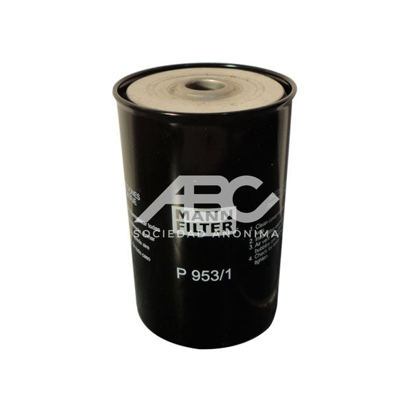FILTRO DE COMBUSTIBLE MASSEYFERGUSON, PERKINS, ZANELLO MANN P 953/1