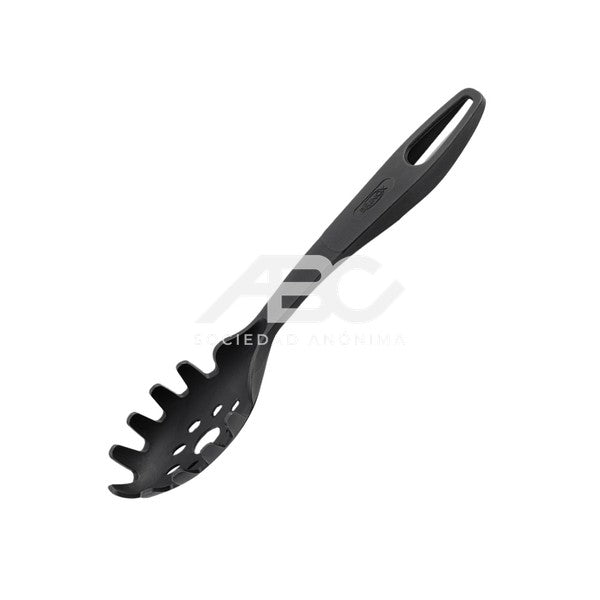 PINZA PARA PASTA DE NYLON 29CM LINEA WAVY EN NEGRO BRINOX 2245/303