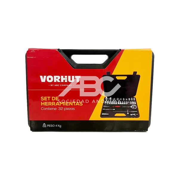 SET DE HERRAMIENTAS VORHUT 32 PIEZAS SET HERR VORHUT 32 PIEZAS