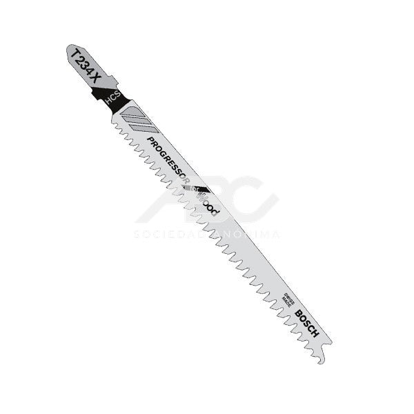 HOJA DE CALAR - T234X - MADERA (CORTE EXTRA LIMPIO) - X 3U BOSCH 2608667519