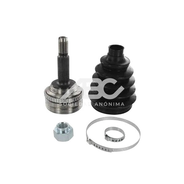 JUNTAS HOMOCINETICA LADO RUEDA PEUGEOT 206/207 1.4 8V TU3JP-1.6 8V TU5JP ESTRIAS 21/22 - COPA 80 MM - SEGURO COMBINADO_