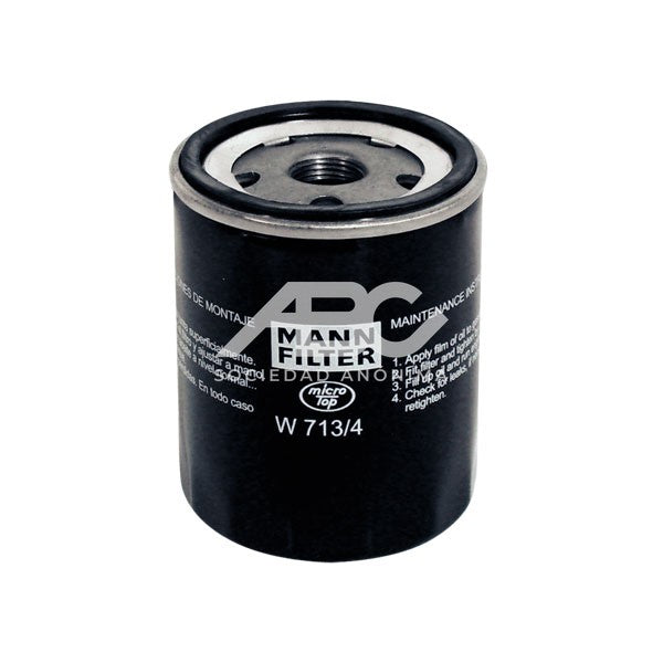 FILTRO DE ACEITE ALFA ROMEO FIAT NISSAN MANN W 713/4