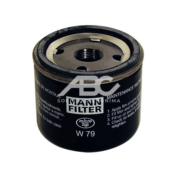 FILTRO DE ACEITE RENAULT - F. ACEI REN 19 MEGA 1.6I MANN W 79