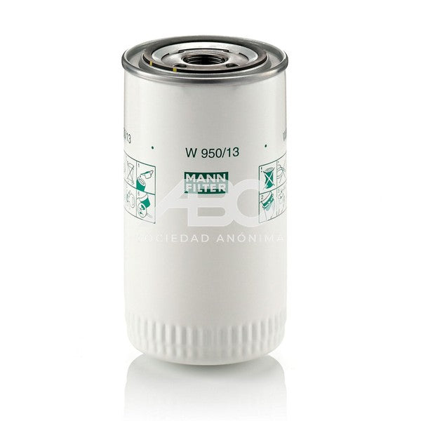 FILTRO DE ACEITE VALMET - U.S.ACEI VOLVO PENTA(UE1) # MANN W 950/13