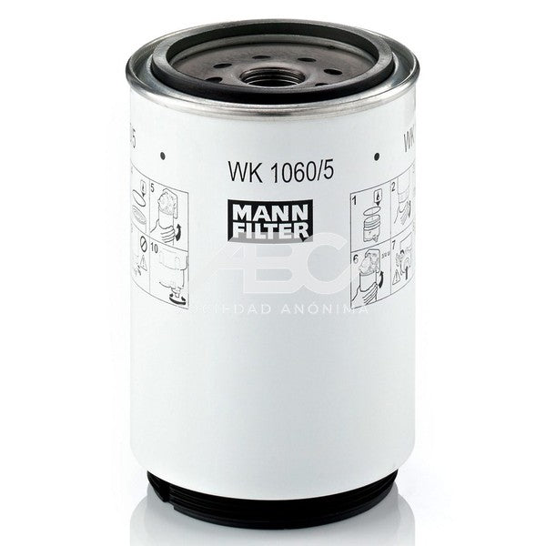 FILTRO DE COMBUSTIBLE VOLVO TRUCKS MANN WK 1060/5 X
