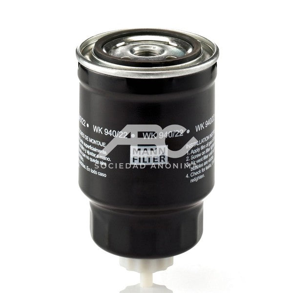 FILTRO DE COMBUSTIBLE NISSAN MANN WK 940/22