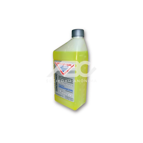 LÍQUIDO ANTICONGELANTE, REFRIGERANTE Y ANTICORROSIVO - ORGÁNICO - USO PROLONGADO WAGNER 130701