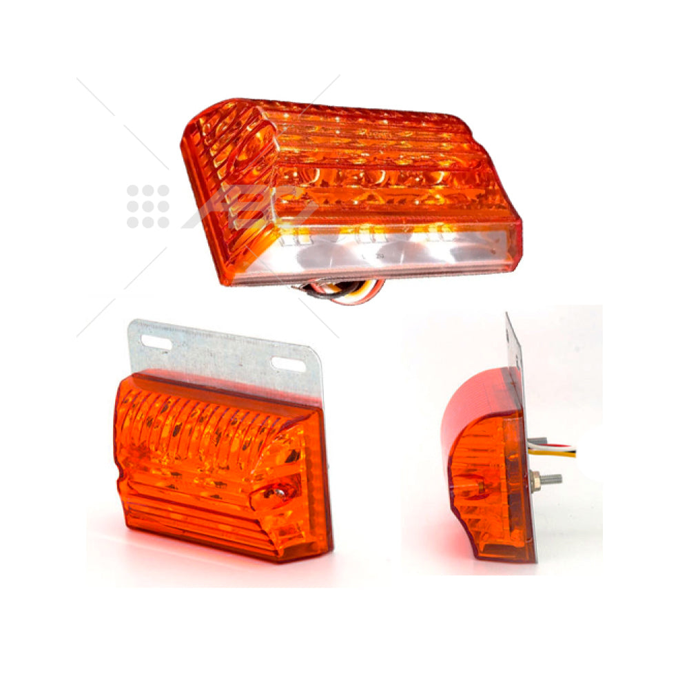 JUEGO DE FAROS LED LATERALES - 24V - AMBAR