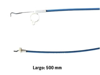 CABLES DE PUERTA VOLKSWAGEN GOL III 5P/GACEL/SENDA/SAVEIRO/VOYAGE APERTURA PUERTA DELANTERA IZQUIERDA LARGO 500MM_