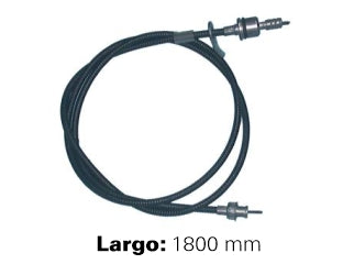 CABLES VELOCIMETRO LIVIANOS FORD F100/F150/F1000 68/74 LARGO 1800 MM - CON BULBO Y ROSCA 5/8_