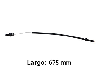 CABLES DE ACELERADOR LIVIANOS FIAT PALIO 1.0 8V 01/03-1.3 8V MPI/STRADA 1.3 8V LARGO 675 MM_