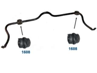 BUJES DE SUSPENSION LIVIANOS PEUGEOT PARTNER / CITROEN BERLINGO/XSARA BUJE CENTRAL BARRA ESTABILIZADORA 21X46X52X49 MM_