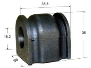 BUJES DE SUSPENSION LIVIANOS RENAULT DUSTER/DUSTER OROCH/CAPTUR BUJE CENTRAL DE BARRA ESTABILIZADORA_