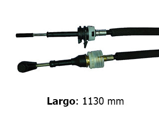 CABLES CAMBIOS - SELECTORA DE CAJA LIVIANOS CHEVROLET CLASSIC 15/.. CABLE CORTO - LARGO 1130 MM - FREMEC 4290_