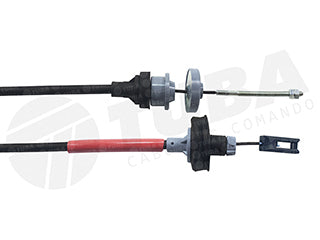 CABLES DE EMBRAGUE LIVIANOS PEUGEOT 206 1.6 8V TU5JP CAJA MA - ADAPTACION - REGULACION MANUAL - LARGO 725 MM_