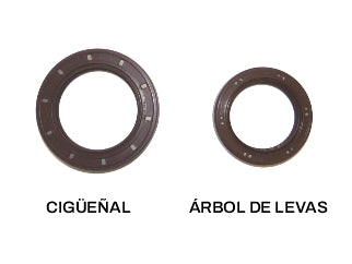 RETENES DE DISTRIBUCION KITS PEUGEOT/CITROEN 1.9 D DW8 RETENES CIGUENAL Y ARBOL DE LEVAS_