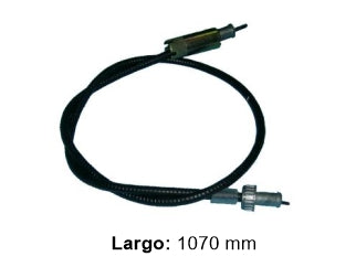 CABLES VELOCIMETRO LIVIANOS VOLKSWAGEN GACEL ../87 LARGO 1070 MM - ROSCAS M18X1.5 STANDARD-M18X1.5 ORGINAL - FREMEC 1661_