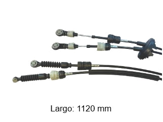 CABLES CAMBIOS - SELECTORA DE CAJA LIVIANOS MERCEDES BENZ SPRINTER VS30 2019/.. CAMBIO DE VELOCIDADES LARGO 1120MM_