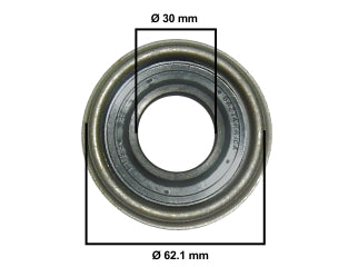 RETENES VARIOS CHEVROLET S10/BLAZER 4X4 RETEN SALIDA CAJA REDUCTORA 30.00X62.10X13.50 MM - GIRO H - NITRILO_