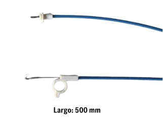 CABLES DE PUERTA VOLKSWAGEN GOL III 5P/GACEL/SENDA/SAVEIRO/VOYAGE APERTURA PUERTA DELANTERA DERECHA LARGO 500MM_
