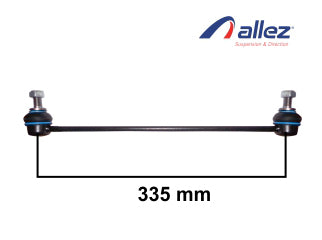 BIELETAS DE SUSPENSION PEUGEOT 206/207 / CITROEN C3/C3 AIRCROSS/C3 PICASSO DELANTERA LARGO 335MM - ROSCA 10X1.5_