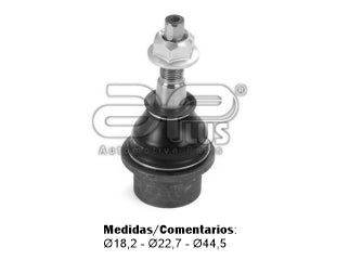ROTULAS DE SUSPENSION DODGE RAM 1500 08/.. DELANTERA INFERIOR DIAMETRO 44.5MM - DIAMETRO PIVOTE 18.2MM-22.7MM_