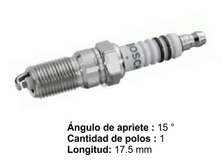 BUJIAS DE ENCENDIDO FORD FIESTA/KA 1.3 8v ENDURA/FALCON/SIERRA - PACK X10