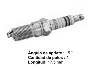 BUJIAS DE ENCENDIDO BUJIA HR 8 DCX+ (RA000) - PACK X10