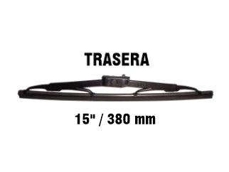 ESCOBILLAS TRASERAS ESCOBILLA TRASERA TWIN REAR 15 PULGADAS (380MM) / APLICACIONES ESPECIFICAS_