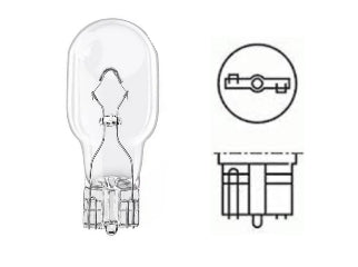 LAMPARAS DE LIVIANOS INCANDESCENTES LAMPARA INTERMITENTE TRASERA/LUZ STOP/MARCHA ATRAS/ANTINIEBLA TRASERA 12V 16W W2.1X9.5D-PURE LIGHT - PACK X10