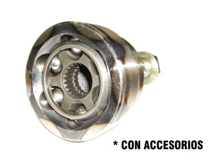 JUNTAS HOMOCINETICA LADO RUEDA CHEVROLET AVEO 1.6 16V ESTRIAS 22/22 - COPA 81MM - ABS 47 DIENTES - SEGURO COMBINADO_