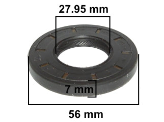 RETENES VARIOS RENAULT CLIO II/KANGOO/SANDERO/SYMBOL/LOGAN/MEGANE K9K DCI SALIDA DIFERENC 2DA SERIE 27.95X56X7MM_