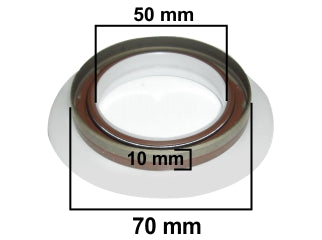 RETENES MOTOR LIVIANOS PEUGEOT BOXER / RENAULT MASTER / FIAT DUCATO / IVECO DAILY 2.5-2.8 MANDO BOMBA INYECTORA 50X70X10MM_