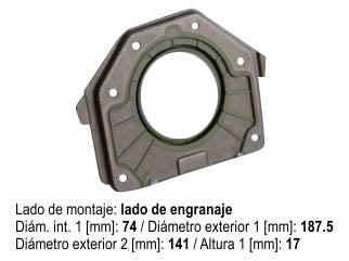 RETENES VARIOS FIAT BRAVA/BRAVO I-II/IDEA /DOBLO/LINEA/PUNTO/SIENA/STILO 188 A5.000/ 198 A1.000/198 A4.000/199 A6.0