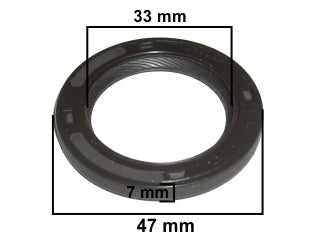 RETENES MOTOR LIVIANOS FORD FIESTA/ECOSPORT/FOCUS 1.6 16V SIGMA CIGUENAL DELANTERO 33.00X47.00X5.00 MM - LX-R - GIRO H_