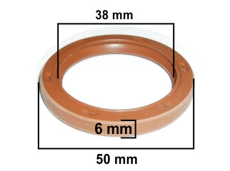 RETENES MOTOR LIVIANOS PEUGEOT 206/207/307/PARTNER / CITROEN C3/C4 1.6 16V TU5JP4 RETEN ARBOL DE LEVAS 38.00X50.00X6.00 MM_