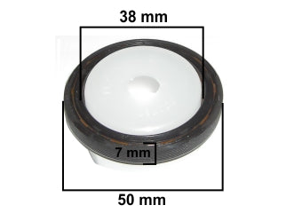 RETENES VARIOS PEUGEOT 206/208/301/307/308/408/PARTNER 1.6 16V TU5JP4 AL ADM Y ESC-1.6 16V EC5 AL ESC 38X50X7 MM_
