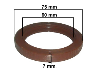RETENES MOTOR LIVIANOS RENAULT MASTER 2.2 DCI G9T-2.5 DCI G9U RETEN DISTRIBUCION 60.00X75.00X7.00 MM - GIRO H_